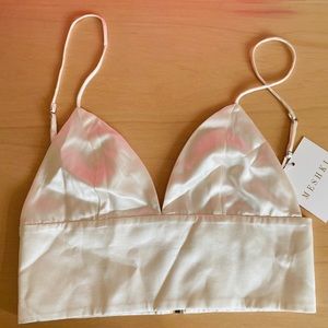 MESHKI CROPPED BRALETTE XS